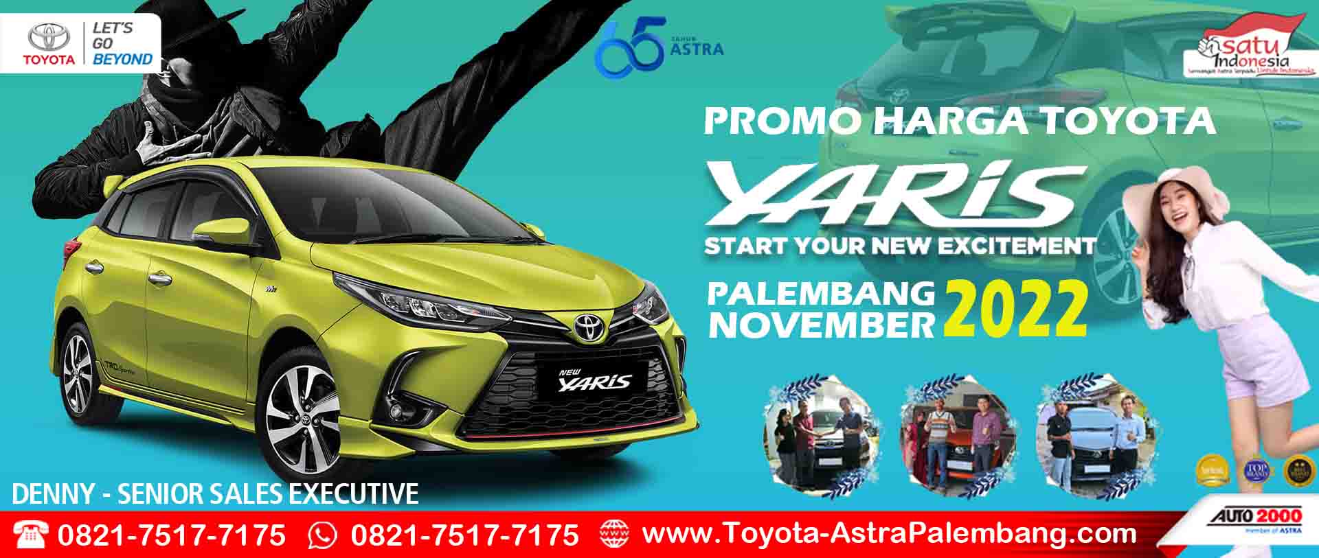Harga Toyota Yaris Palembang Terbaru, Promo Toyota Akhir Tahun 2022