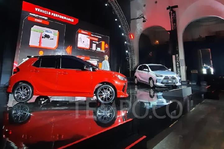 Toyota Agya Terbaru Laku 500 Unit di Jakarta Auto Week 2023